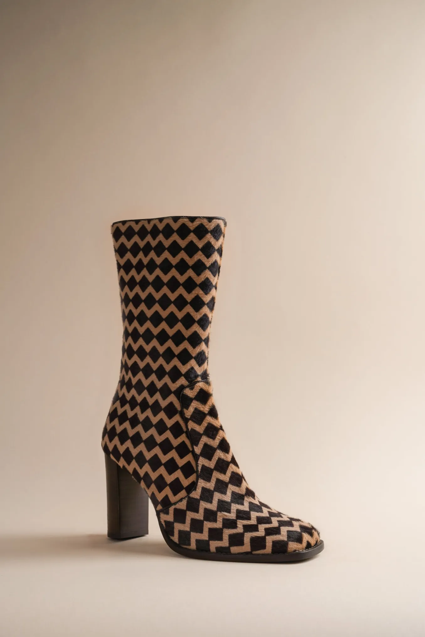 Lauryn Boot In Checkers