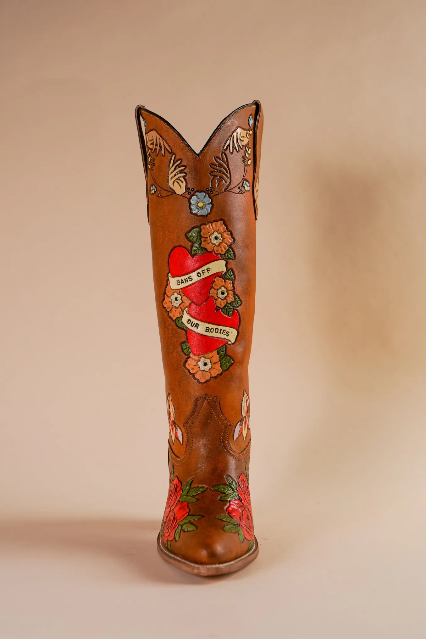 My Body My Choice Doodle Cowboy Boot